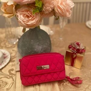 Vera Bradley hot pink wallet